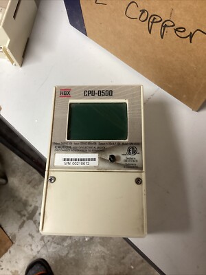 (used)HBX Controls CPU-0500 Boiler / Heat Pump Controller Removed From Working
