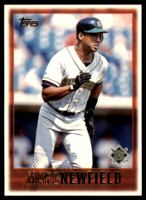 1997 Topps Baseball Card Marc Newfield Milwaukee Brewers #436 | eBay