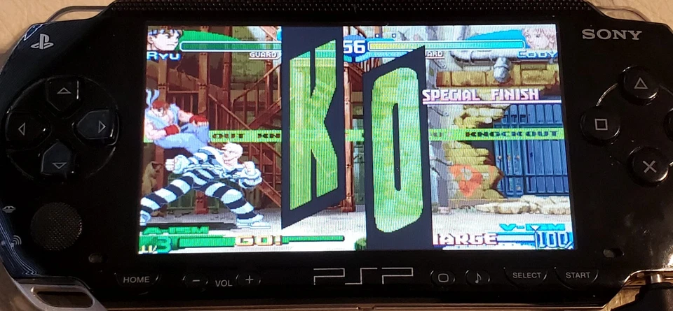 Street Fighter Alpha 3 MAX (Sony PSP Portable) Disc ONLY - Tested - Image 4 of 4