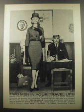 1960 Handmacher Suits Advertisement - Two men in your travel life