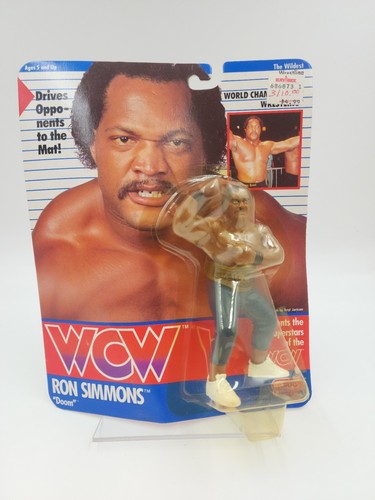 1990 Ron Simmons  WCW Galoob Wrestling Action Figu...