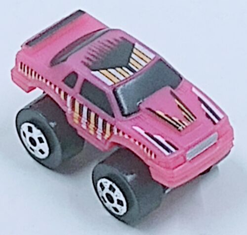 Vintage 1987 Galoob Micro Machines - Road Champs - Pink Ford Thunderbird 4x4 - Picture 1 of 8