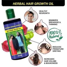 Adivasi hair oil original, Adivasi herbal hair oil for hair growth - 100ml