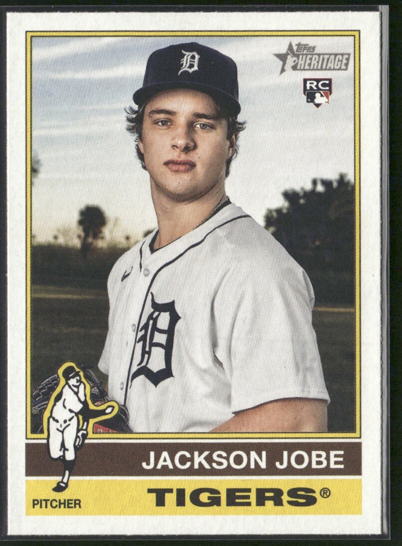 2025 Topps Heritage - Jackson Jobe #389 (RC)