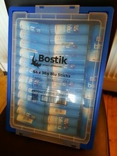 Bostik blu tack colla adesiva stick 12 x 36 g 805125 NUOVISSIMA in vasca di plastica