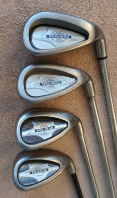 TZ GOLF - Callaway SteelHead X-14 9-LW Iron SET Wedge Flex Steel