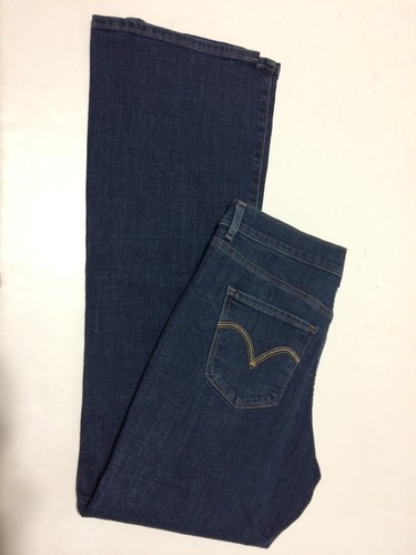 Levis Classic Boots Mid Rise 6M New With Tag Dark Blue Jeans Womens - Picture 3 of 11