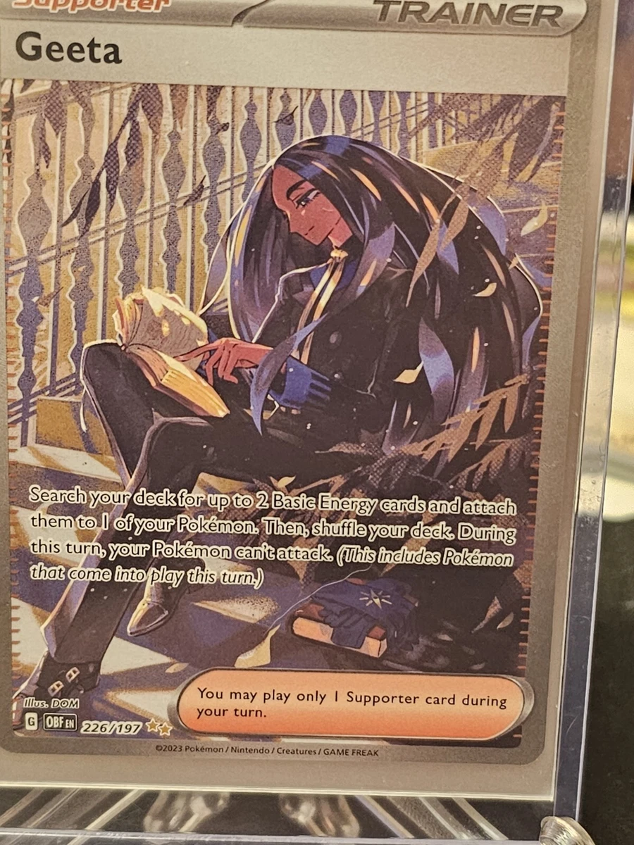 Geeta - 226/197 - SV03: Obsidian Flames - Pokemon
