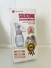 Amplim Silicone Breast Pump +1 Silicone Stopper Model XA203