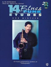 14 Blues & Funk Etudes +CD - Bob Mintzer - Tenor Saxophone - sassofono tenore