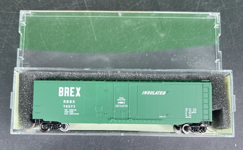 Microtrenes Kadee escala N MTL #32507-1 RBBX BREX 50' enchufe puerta caja coche #79577 | Zustand: Used