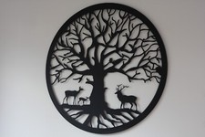 Wall Art-Garden-Bird-Fence-Ornament-Metal-Gift-Countryside Animal 