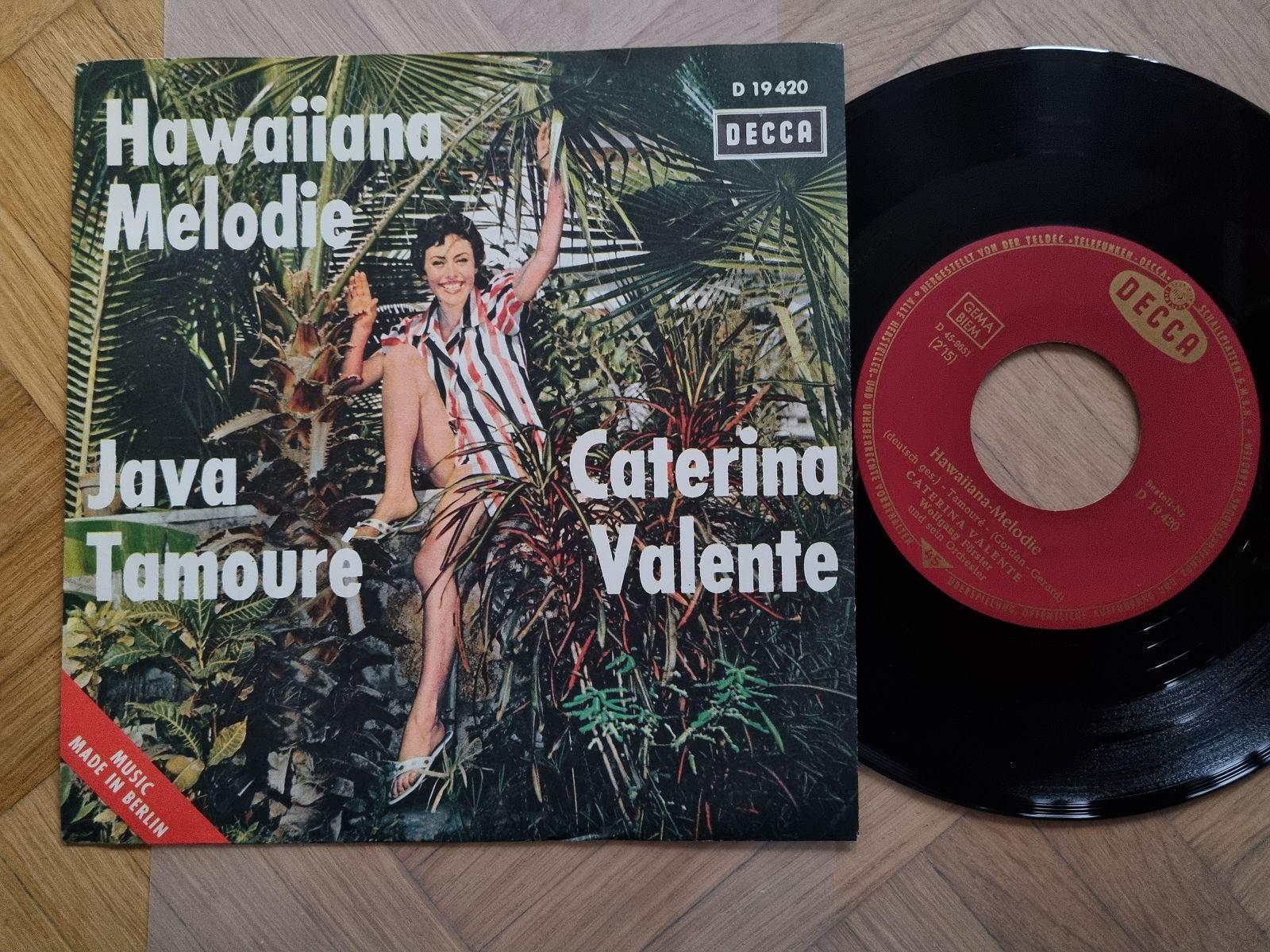 7"" Single Caterina Valente - Hawaiiana Melodie Vinyl Germany