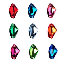Boutique Galactic shape crystal sew on rhinestones Sewing Beads Jewellery DIY