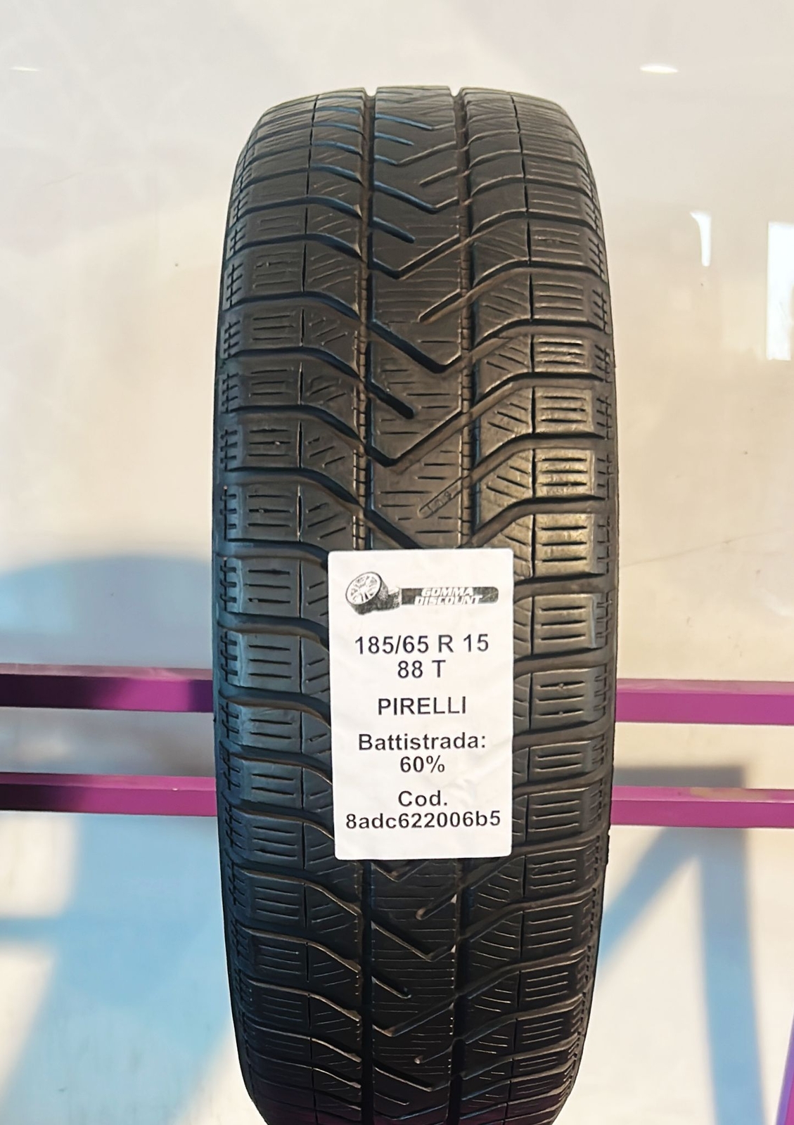 PNEUMATICI USATI PIRELLI SNOWCONTROL SERIE 3 185/65 R15 88T - Invernali