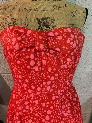 red backless mini dress Red Satin Open Back Mini Dress main image 0