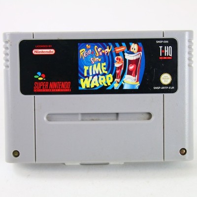 Nintendo SNES PAL The Ren Stimpy Show Time Warp Sehr Gut nur Modul
