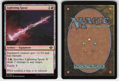 LIGHTNING SPEAR 134 FOIL C MODERN HORIZONS 2 MTG NM