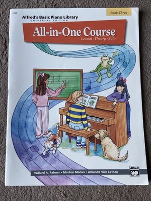 Alfred's Basic Piano Library - All-in-One Course /Book 3: Lesson-Theory-Solo