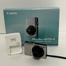 Canon PowerShot SD770IS 10MP Digital Camera W/3x Optical Image Stabilized Zoom