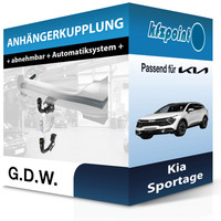 für Kia Sportage 07.2021-05.2025 G.D.W. AnhäNgerkupplung Abnehmbar Neu