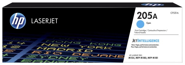 Hp Original 205A Toner - Cyan (CF531A)-image