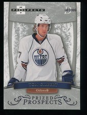 Tom Gilbert RC SER /999 2007-08 Hot Prospects #198 Rookie Edmonton EX or Better