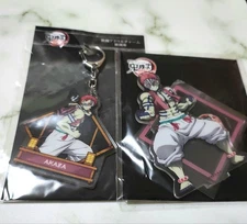 Demon Slayer: Ingenuity Castle Edition Akaza Acrylic Stand Acrylic Keychain Set