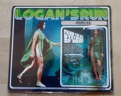 Logans Run Jessica 6 Circuit 3,75'' 4K 3D Printed Custom Actionfigur T4etoys