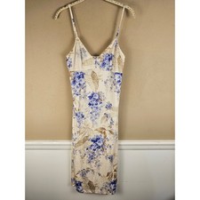 Zimmermann Womens Dawning Flutter Midi Dress SLIP ONLY 1 Medium