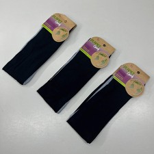 GOODY 3 PACK  Ouchless Hold Head Wraps 9" Black/Grey 3001545