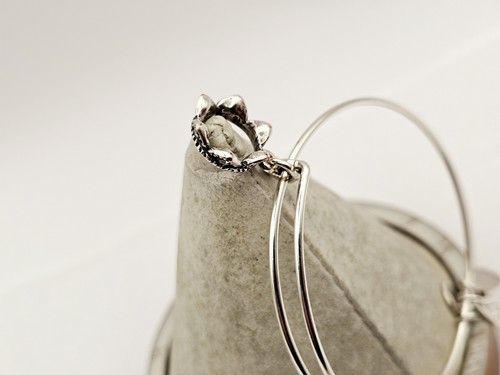 Alex & Ani Silver " Queens Crown " ๐ ๐ Charm Bangle Bracelet โจ๏ธ - Picture 11 of 12