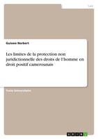 Guiswe Norbert | Les Limites De La Protection Non Juridictionnelle Des Droits...
