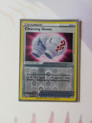 Cleansing Gloves 136/172 Swsh09: Brilliant Stars Reverse Holo
