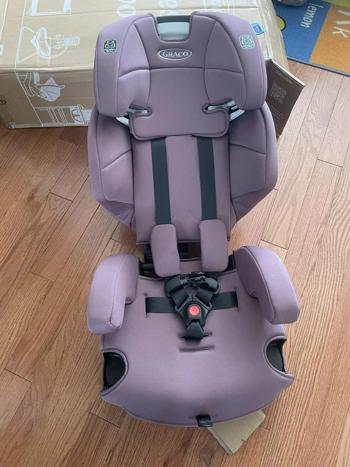 Arnés elevador asiento coche Graco Tranzitions 3 en 1 rosa eloise Foto 4 de 4