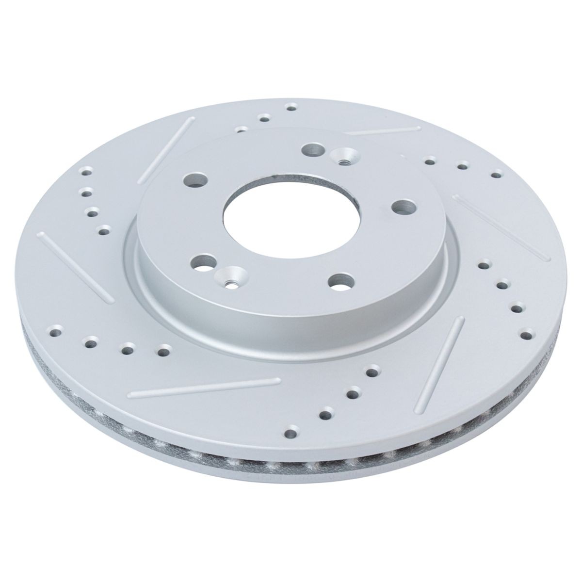 PowerStop Front and Rear Semi-Coated Rotor Kit | 2012–2013 Kia Soul (SC6303)