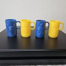 1970s Count Chocula General Mills Monster Cereal Premium Totem Cup Mini Mug Lot