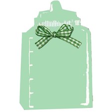 Baby Shower Bottle Design Party Favor Treat Boxes Pastel Green 24 Per Package