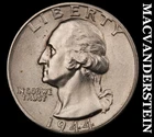 1944 Silver Washington Quarter - Choice Gem Brilliant Unc++++  Lustrous  #K172