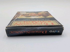 Dungeon Magic Sword of the Elements NES Cartridge & Box Authentic No Manual
