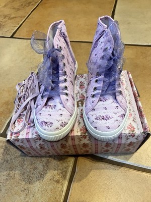 Superga x Love Shack Fancy Girl Sneakers Shoes Ripe Grapevine Euro 33 US2