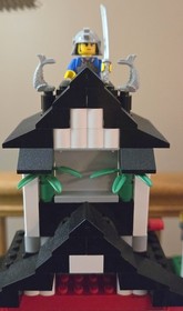 LEGO Ninja # 6093 - Flying Ninja Fortress - 100% complete - mint condition