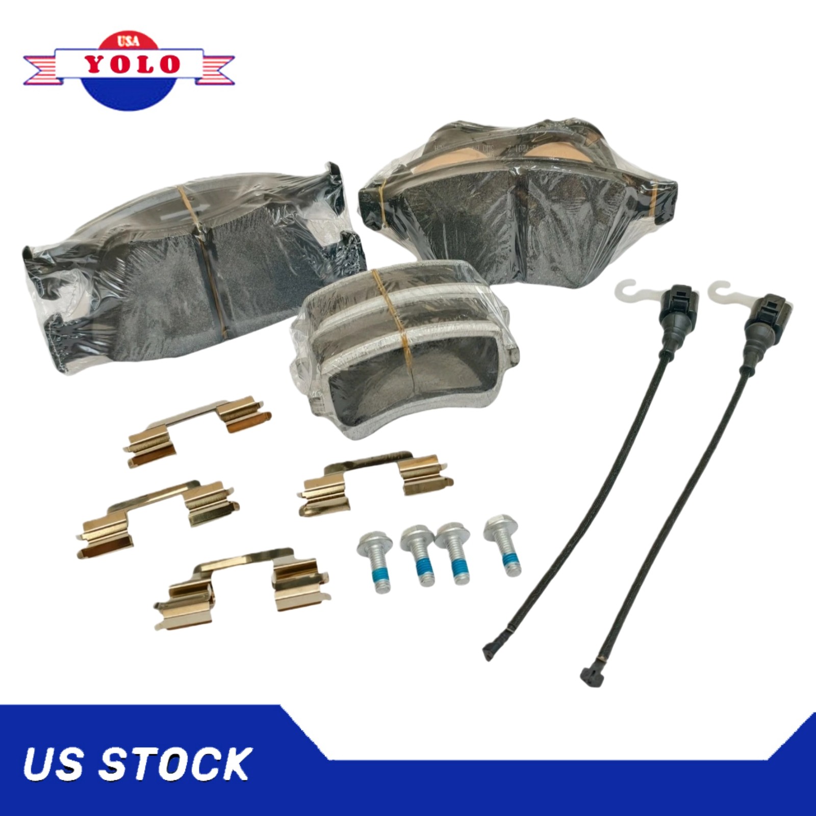 NEW Front & Rear Brake Pads Fit Bentley Continental Gt, Gtc, & Flying Spur