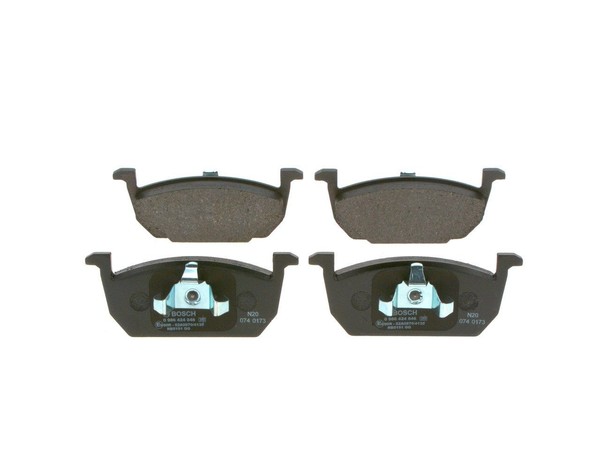 Bosch Bremsbelagsatz, Scheibenbremse Vorne FüR Audi Seat Skoda VW-image