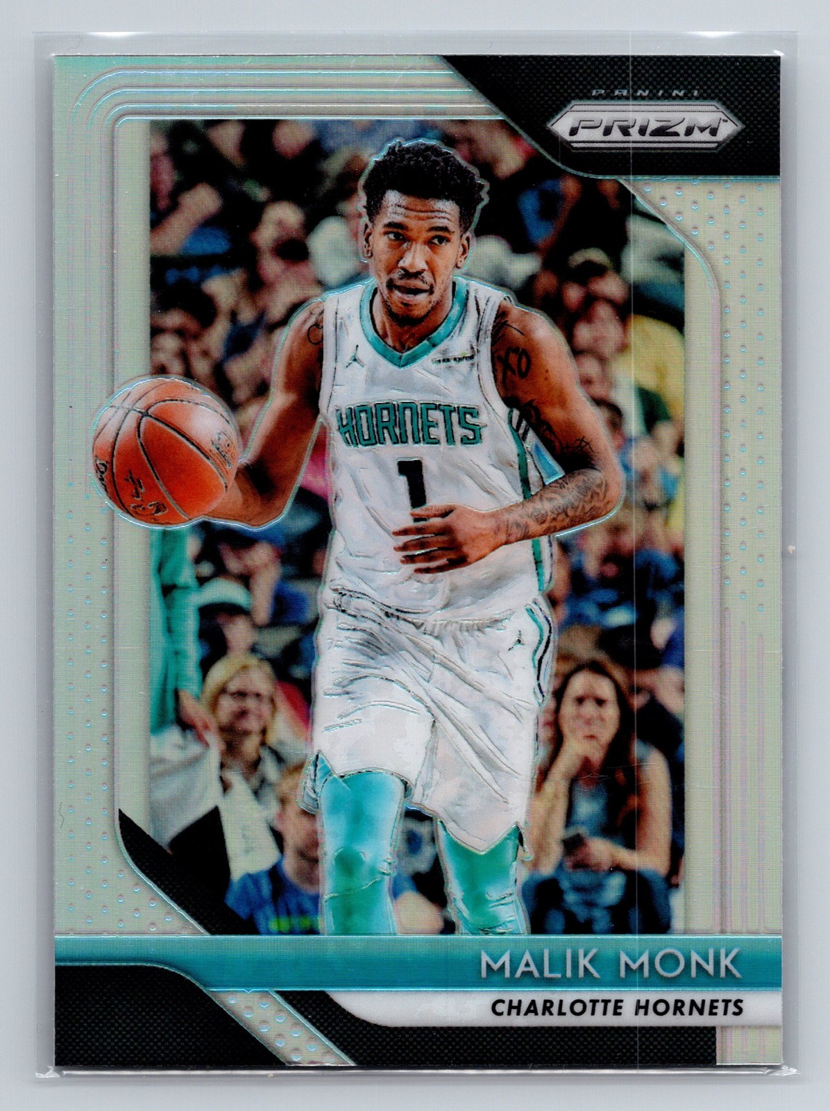 Malik Monk 2018-19 Panini Prizm #50 Prizms Silver Charlotte Hornets