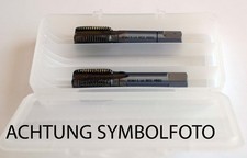 Hand-Gewindebohrer Set Satz (2Stk) M18x1,5 Mf HSS DIN352 Links Linksgewinde
