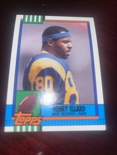1990 Topps #72 Henry Ellard Los Angeles Rams