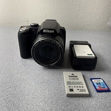 Nikon Coolpix P90 12.1MP Digital Camera 24x Zoom Battery,SD Card Included