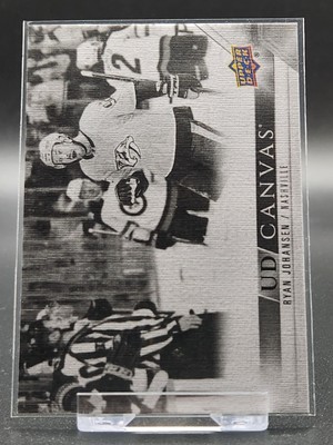 2022-23 Upper Deck Series 2 Black Canvas Ryan Johansen #C168