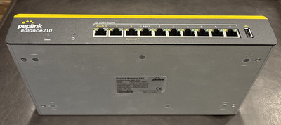 PEPLINK BPL-210 BALANCE 210 350Mbps Multi WAN (7 Ports) Router w/Power Adapter